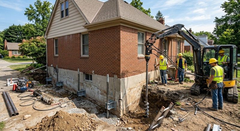 Foundation Stabilizing in Middleburg, VA
