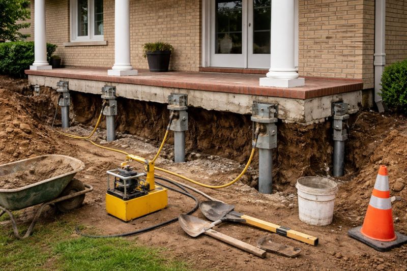 Foundation Stabilizing in Remington, VA