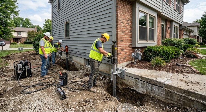 Foundation Stabilizing in Springfield, VA