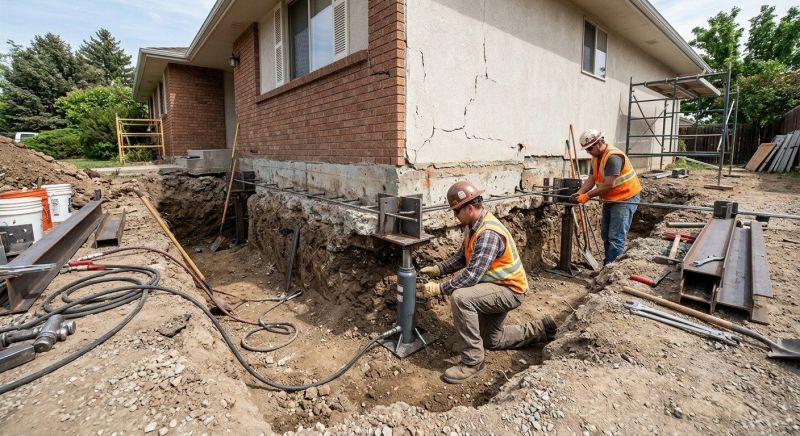 Foundation Structural Repair in Great Falls, VA