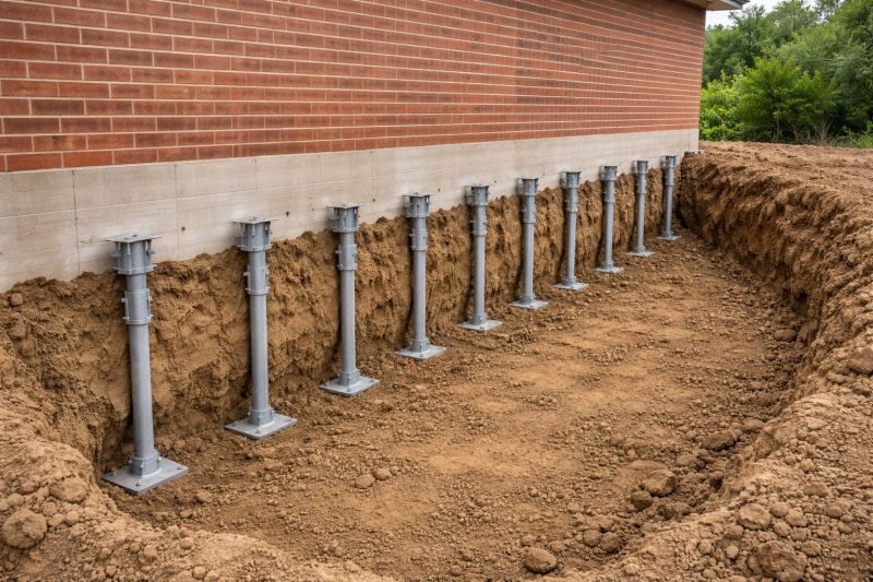 Helical Pile Installation in Haymarket, VA