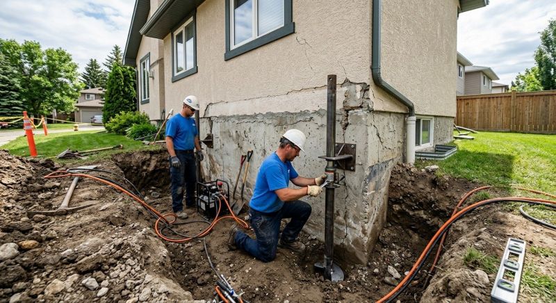Helical Pile Installation in Haymarket, VA