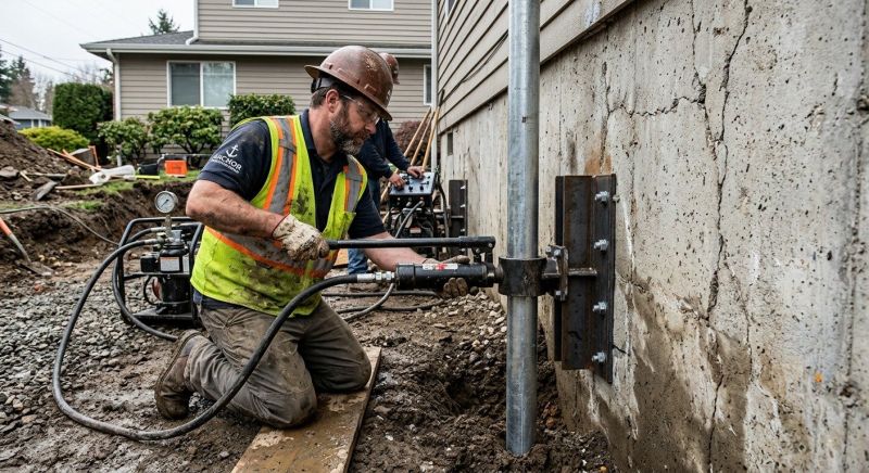 Home Foundation Leveling in Bristow, VA