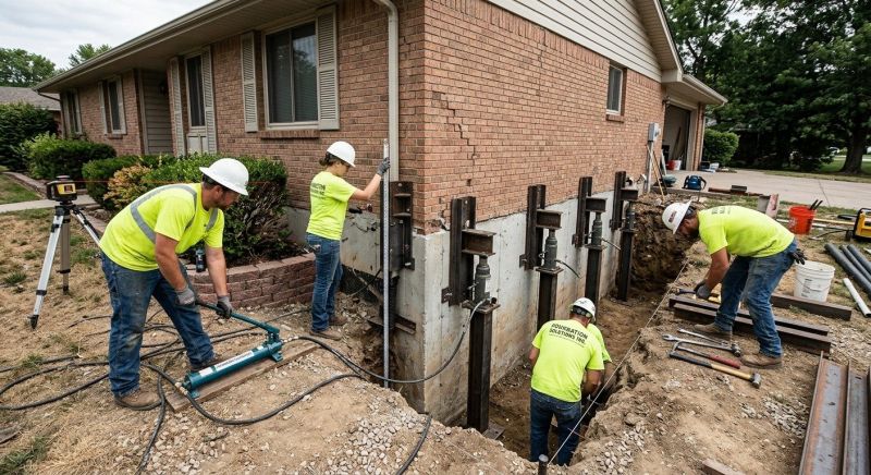 Home Foundation Leveling in Centreville, VA
