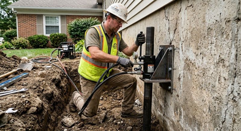 Home Foundation Leveling in Warrenton, VA