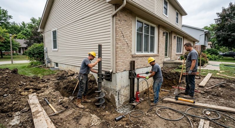 Home Foundation Repair in Round Hill, VA