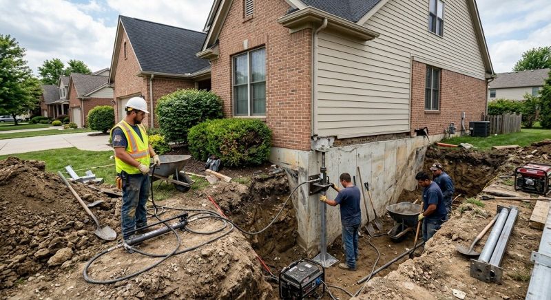 House Foundation Repair in Aldie, VA