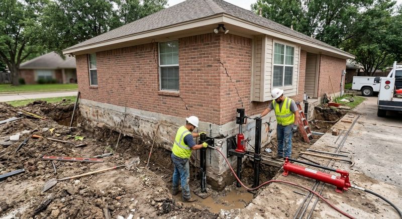 House Foundation Repair in Catlett, VA