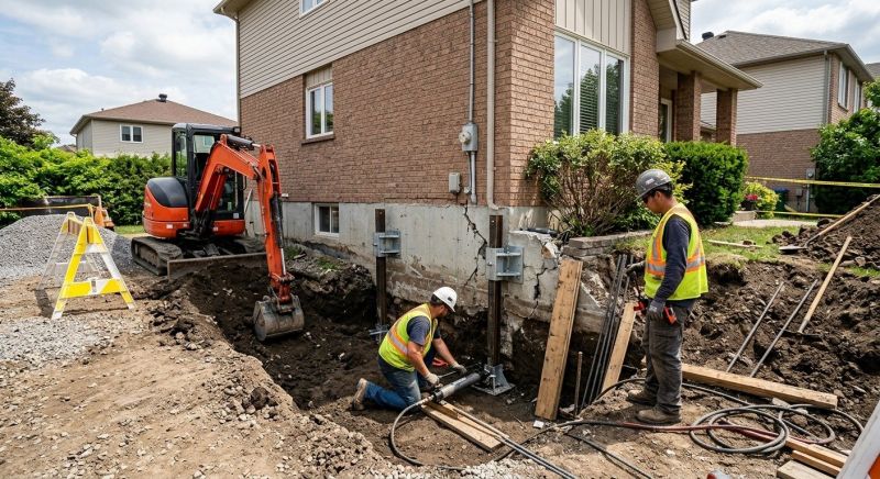 House Foundation Repair in Fauquier County, VA