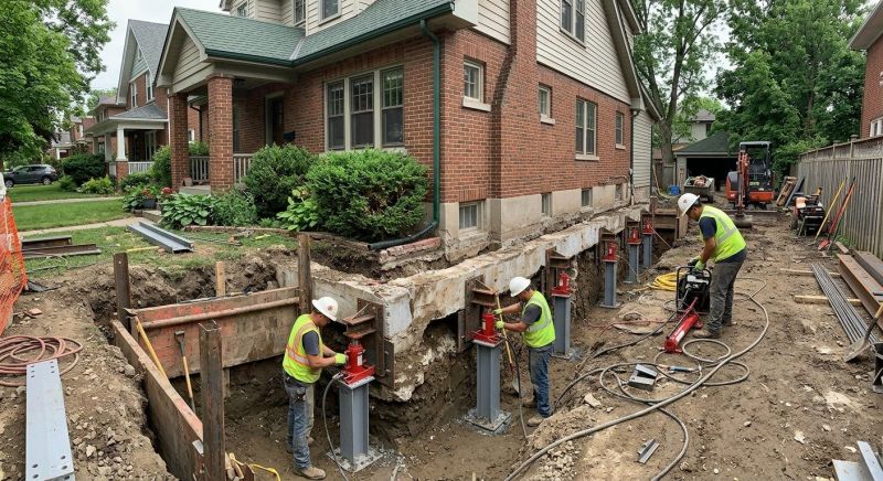 House Underpinning in Haymarket, VA