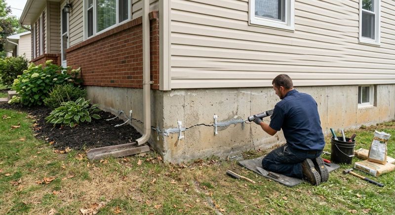 Leaking Foundation Repair in Haymarket, VA