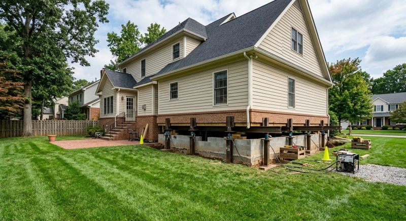 Settling Foundation Service in Bluemont, VA