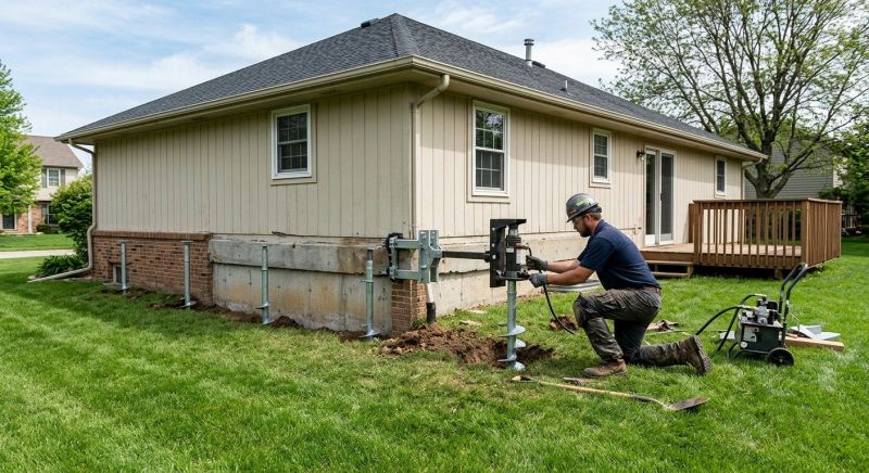 Settling Foundation Service in Hamilton, VA