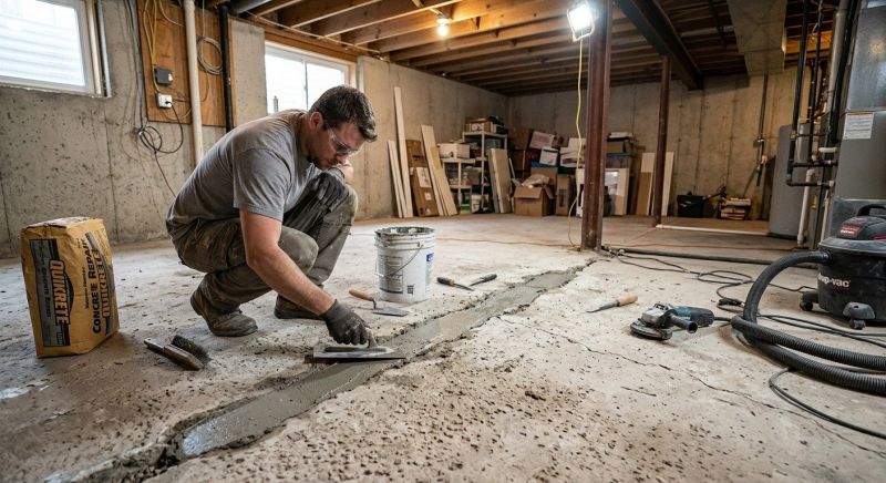 Slab Foundation Repair in Haymarket, VA