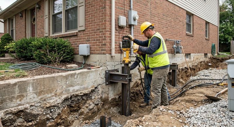 Structural Foundation Repair in Fairfax, VA