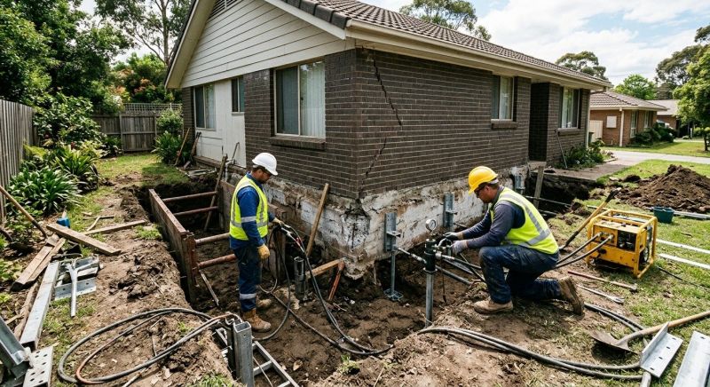 Structural Foundation Repair in Herndon, VA