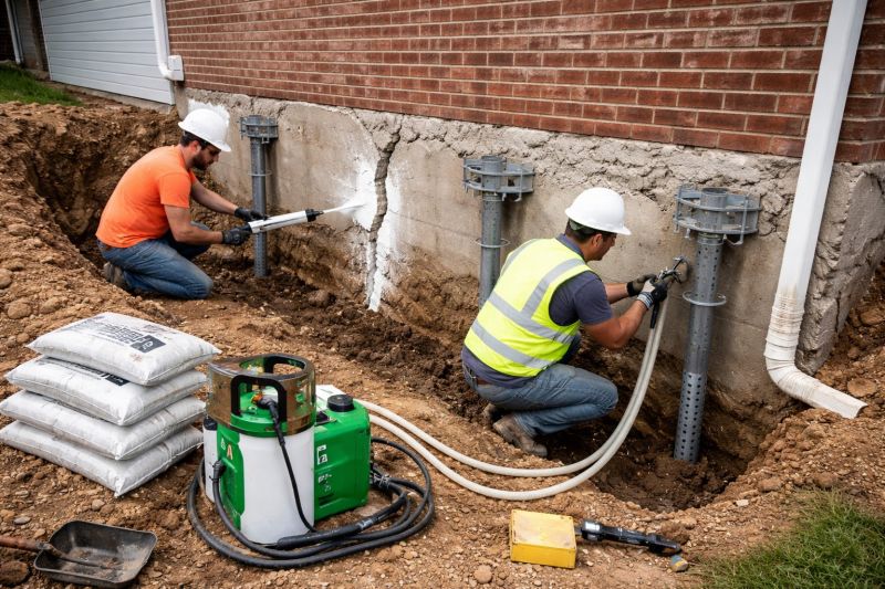 Structural Foundation Repair in Middleburg, VA