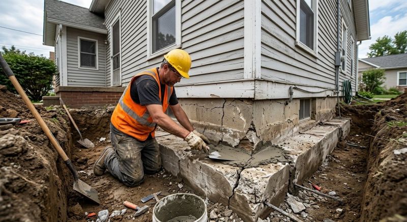 Structural Foundation Repair in Middleburg, VA